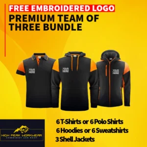 Premium team of 3 workwear bundle